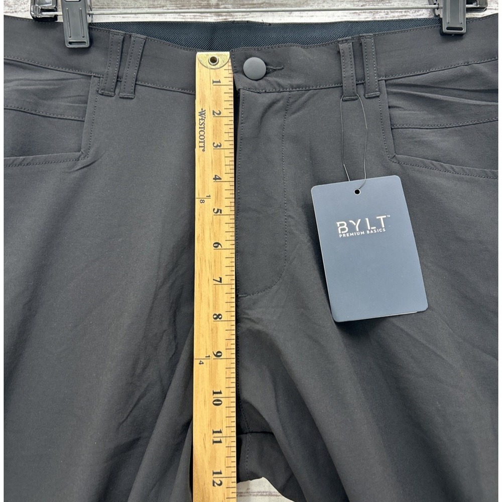 BYLT Ace Jogger Pants Men's 32X29 Black Performance Stretch Athleisure Nylon NEW - Picture 9 of 13